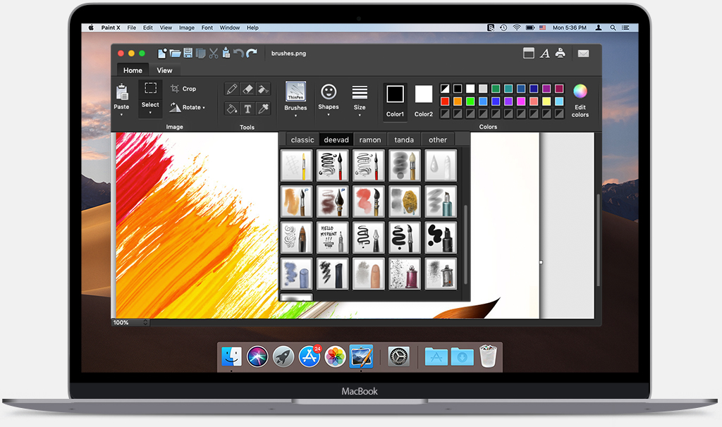 microsoft paint project for mac